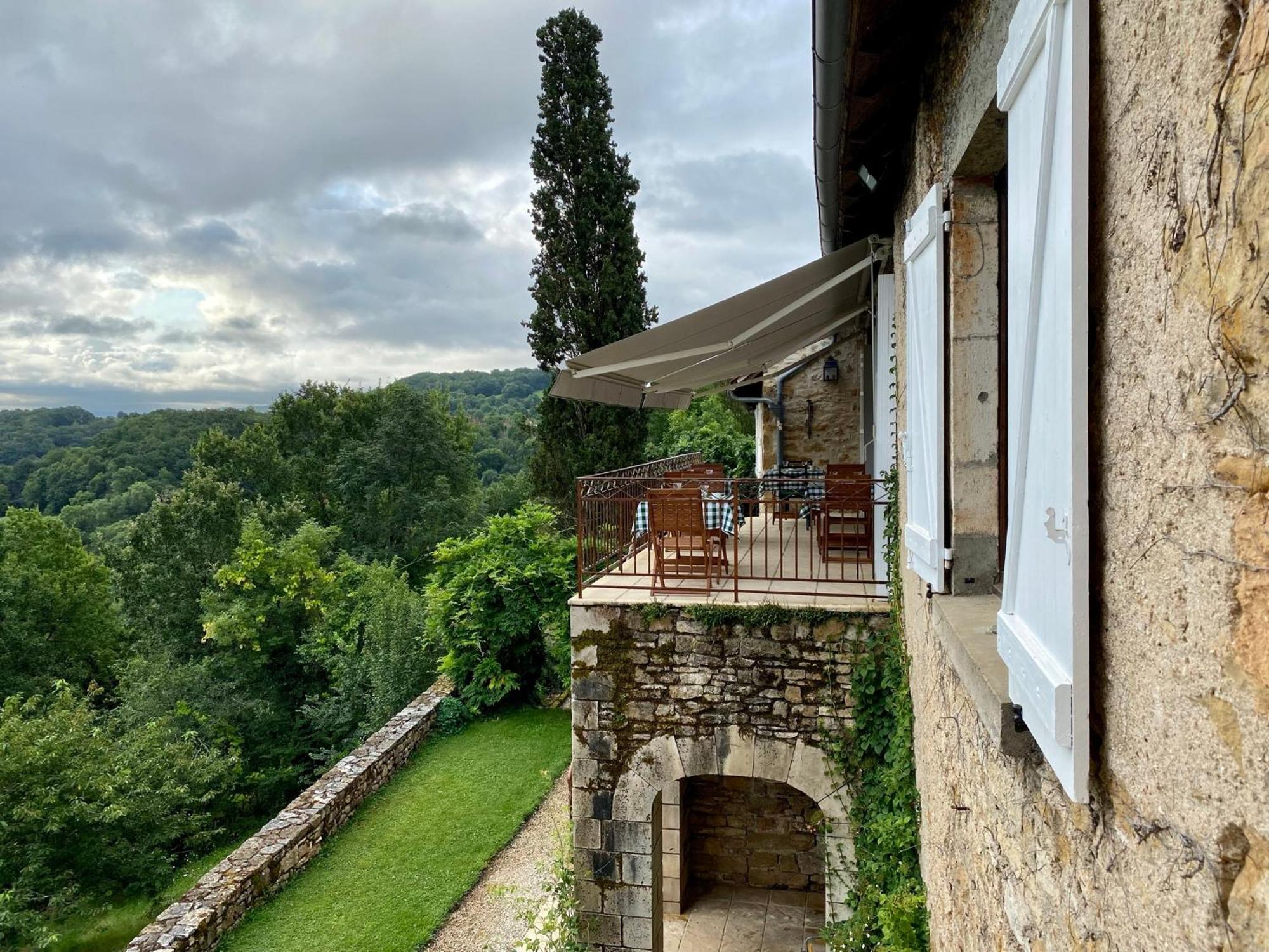 Manoir De Rieuzal Panzió Loubressac Kültér fotó
