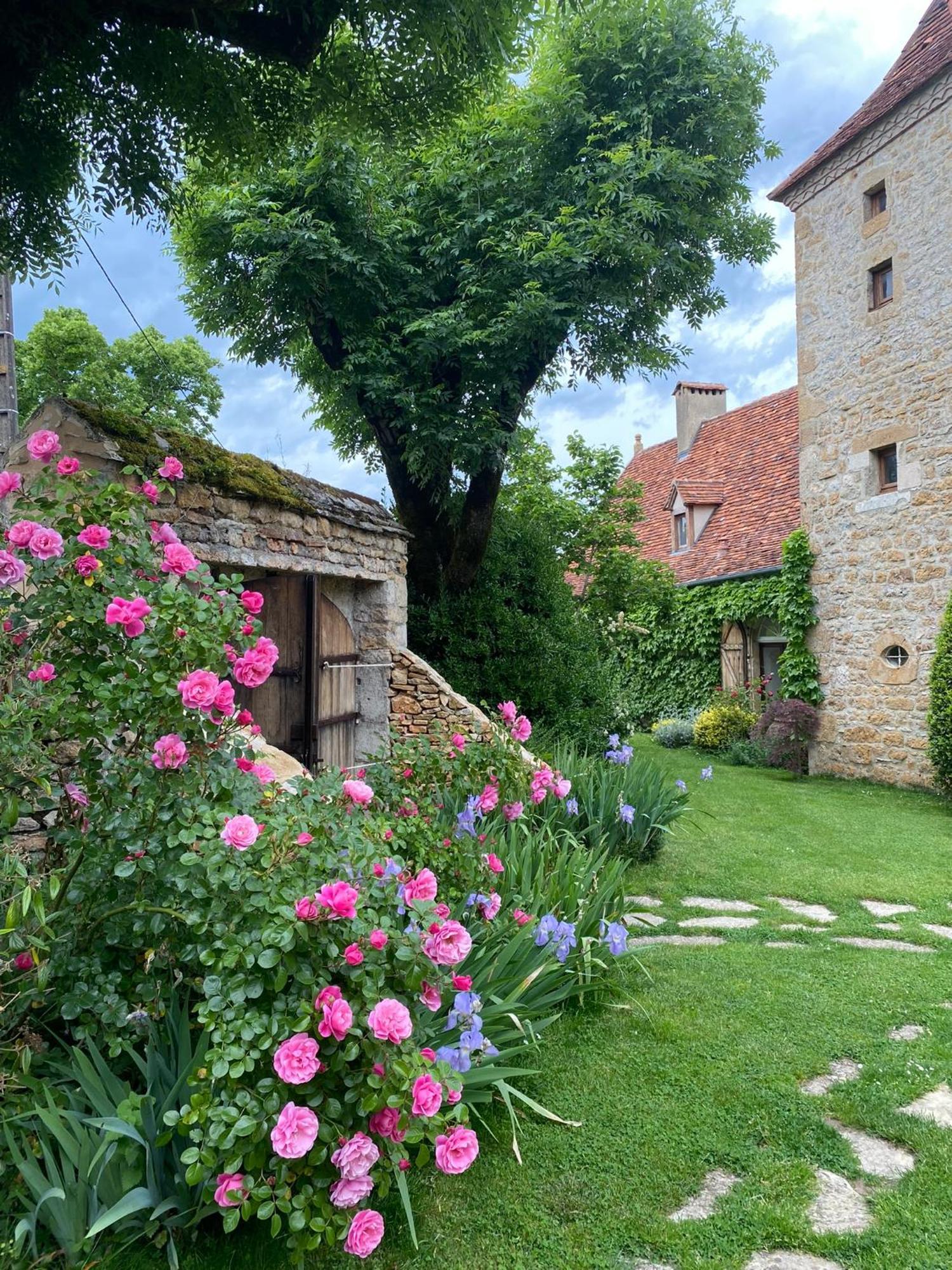 Manoir De Rieuzal Panzió Loubressac Kültér fotó