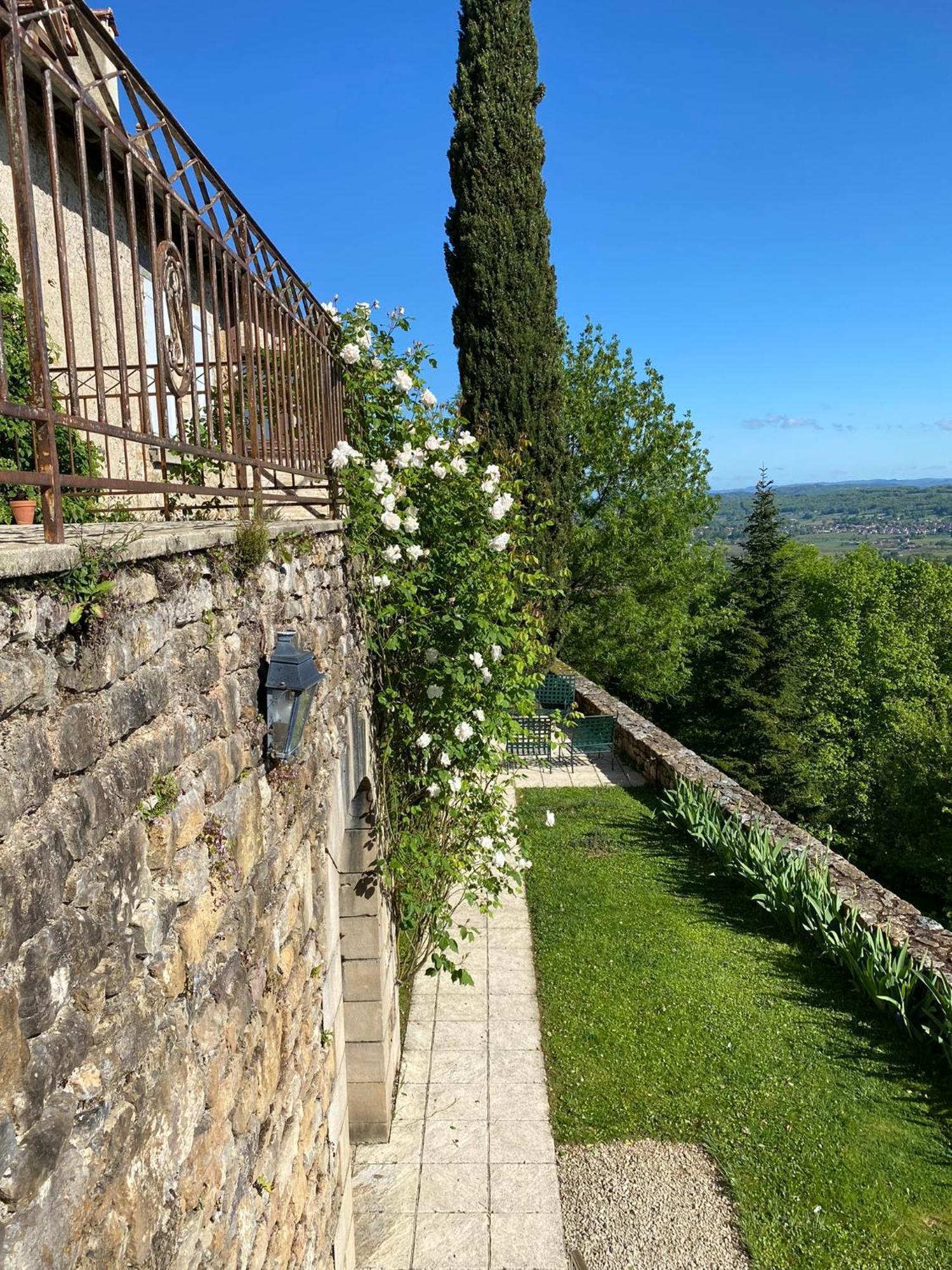 Manoir De Rieuzal Panzió Loubressac Kültér fotó